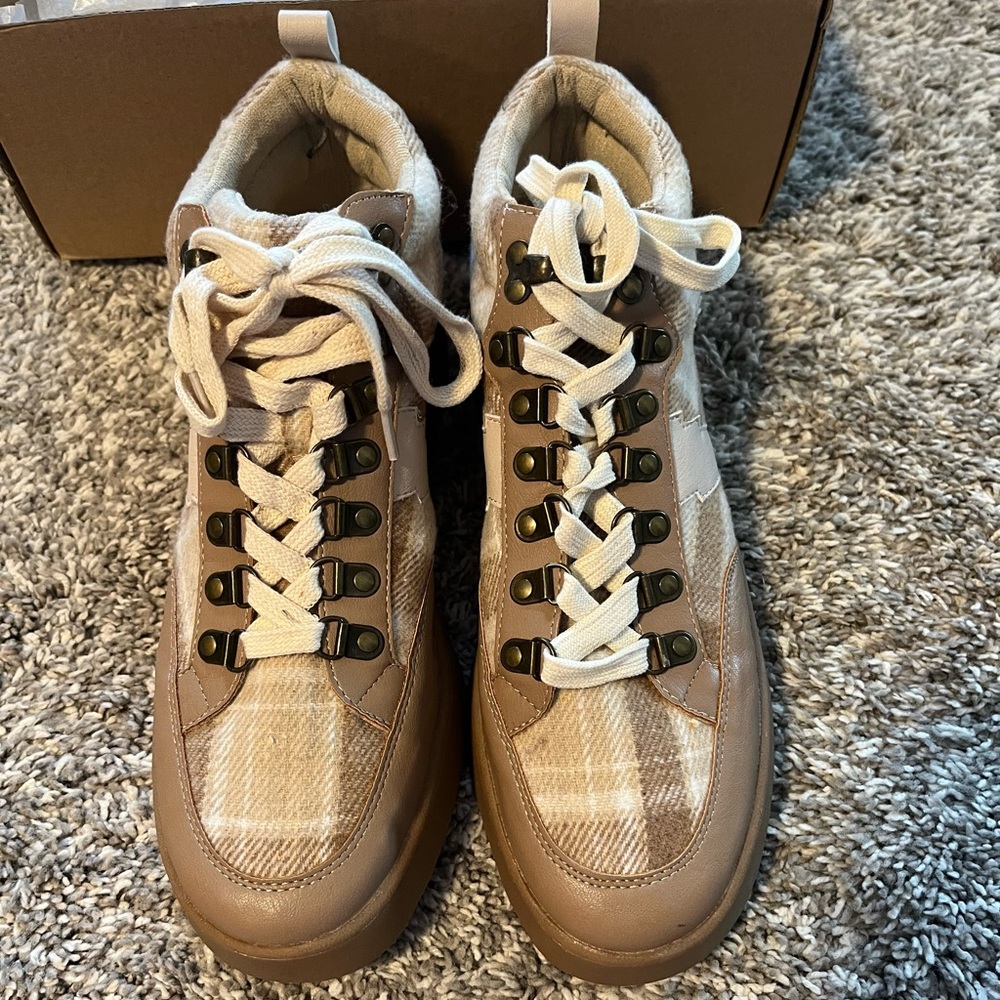 Plaid Sneakers
